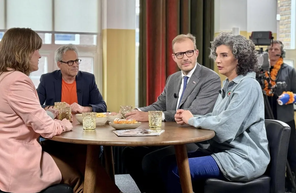Talkshow voorafgaand aan Koningsdag